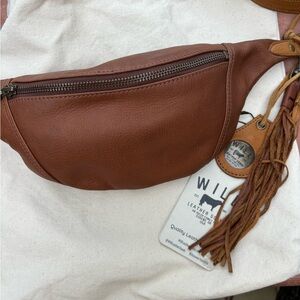Will leather goods everyday bag cognac